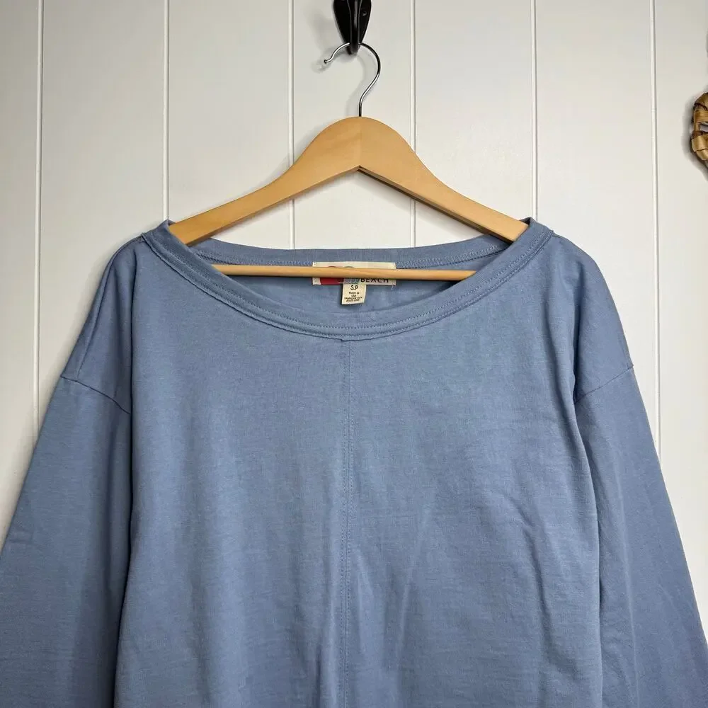 Free People pullover top cotton long sleeve shirt